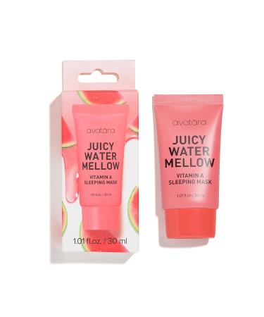 Avatara Watermellow Sleeping Mask | Hydrating Overnight Face Mask with Watermelon & Almond Oil | Paraben-Free Skincare - 1 fl oz - Buy Online on GoSupps.com