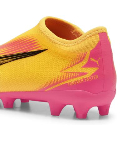 PUMA Unisex Kids Ultra Match Ll FG/AG Jr Soccer Shoe - 34 EU Sun Stream/Puma Black/Sunset Glow - Best for International Shipping - Buy Online on GoSupps.com