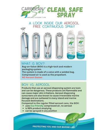 Caribbean Sol Mineral SPF 50 Spray - Ultra-Protective Sunscreen for All Skin Types | International Shipping Available - Buy Online on GoSupps.com
