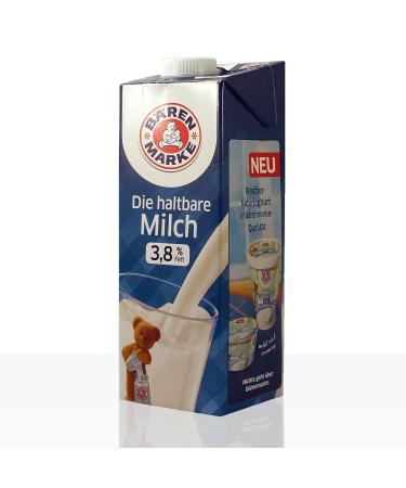 B renmarke Long-Life Milk 3.8% Fat - 6 x 1.0L | Premium Quality International Shipping - Buy Online on GoSupps.com