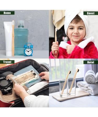 Buy Sieral 24 Pcs Extra Soft Bamboo Toothbrushes - Natural Bristle Wave Handle for Kids & Adults - Eco-Friendly & Individually Wrapped - Perfect for Home & Travel - Buy Online on GoSupps.com