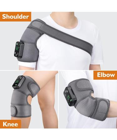 NORTHERN BROTHERS Knee Massager - Ultimate Pain Relief & Heating Pad for Knees Elbows & Shoulders - International Shipping Available - Buy Online on GoSupps.com