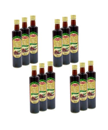 Durra Durra Pack of 12 x Date Vinegar 500 ml Bottle