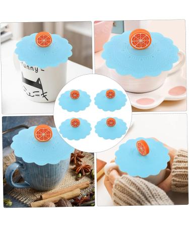 Zerodeko 12 Pcs Silicone Cup Lid Ceramic Coffee Mug Leakproof Lid Tea Mug Lid Concentrate Travel Soft Cover 11x11x3cmx3pcs As Shownx3pcs - Buy Online on GoSupps.com