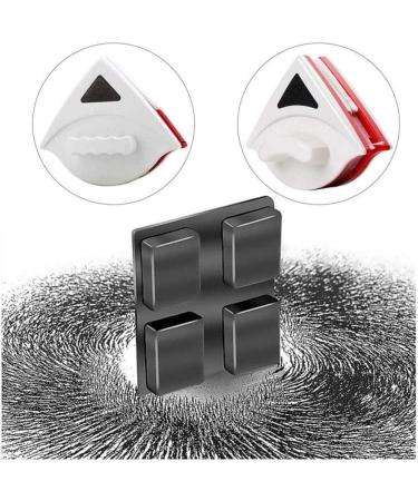 Window Cleaner Household Magnetic Double Side Glass Wiper Double-Sided Brushes Cleaning Brush - Buy Online on GoSupps.com