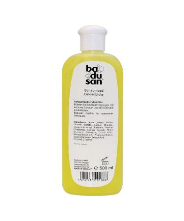 Buy Pack of 3 Badusan Bath Additive Foam Bath - Lime Blossom 3 x 500 ml for a Soothing Spa Experience | International Shipping Available - Buy Online on GoSupps.com