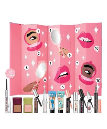 Benefit Beauty Advent Calendar 2020 - Shake Your Beauty | Limited Edition Cosmetics | 12 Doors of Benefit Beauty - Buy Online on GoSupps.com