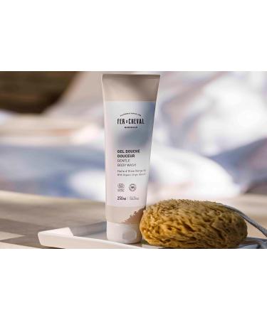 Fer Cheval Gentle Body Wash 250ml/8.45 fl oz - Hypoallergenic COSMOS NAT Certified Eco-Friendly Packaging Suitable for All Skin Types - Buy Online on GoSupps.com