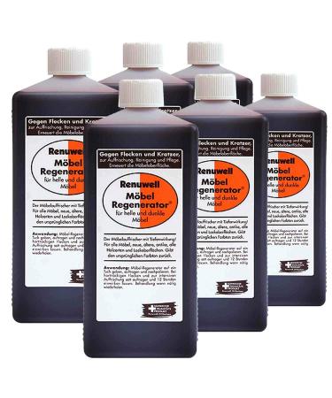 Renuwell 6 x 1 liter furniture regenerator economy set 1 l (pack of 6)