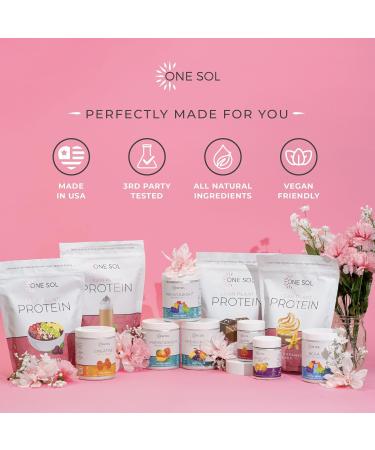 One Sol Lean Plant Protein Powder Horchata - Low Carb Gluten Free Vegan Non-GMO Sugar-Free - Buy Online on GoSupps.com