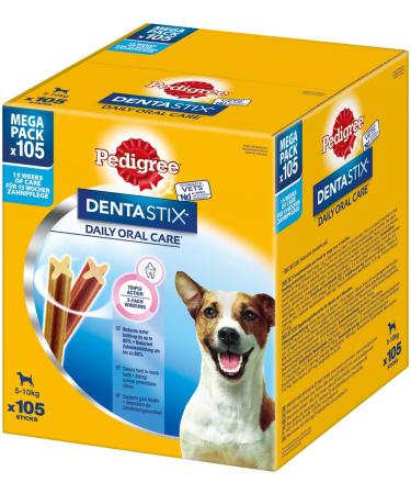Mars Pedigree Dentastix Daily Oral Care Dental Chews Small Breed (105 Sticks)