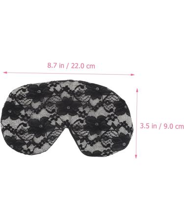 Ipetboom Flower Eye Mask for Kids - Travel Eye Protection Plaster | Lightweight 22x9cm | Black Eyelash Facial Mask - Buy Online on GoSupps.com