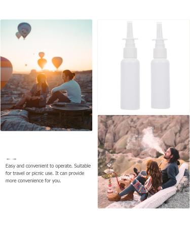 20Pcs Refillable Fine Mist Sprayer Bottles - Small Nose Pumps for Cosmetics | Perfect for Travel & DIY - Buy Online on GoSupps.com