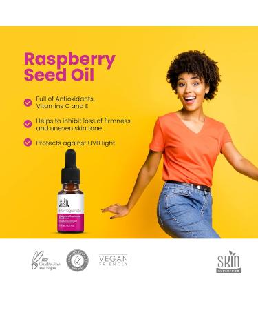 Buy SKIN SUPERFOOD Pomegranate Brightening Eye Serum - 100% Natural & Vegan 15ml | International Shipping Available - Buy Online on GoSupps.com