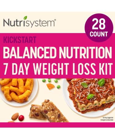 Nutrisystem Kickstart 7-Day Weight Loss Kit | 28 Delicious Meals & Snacks - Buy Online on GoSupps.com