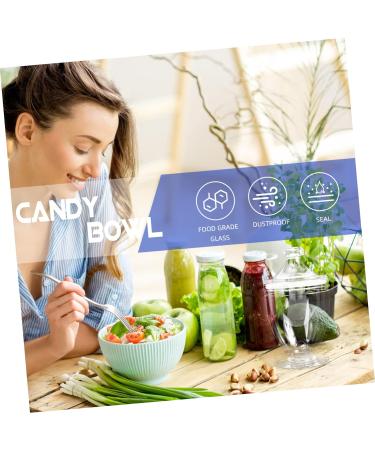 TOPBATHY 3pcs Sugar Bowl Gift Boxes Snack Container Glass Candy Dish with Lid Tea Jar Party Favors Holder Clear Wedding Favor Boxes Candy Storage Cup Chocolate Jar Acrylic Biscuit Candy Box - Buy Online on GoSupps.com