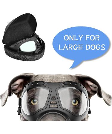 Large Breed Dog Goggles - Windproof & Snowproof Eye Protection for Outdoor Activities (Large) - Buy Online on GoSupps.com