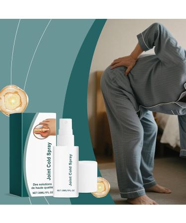  G n rique Leg Spray - 30ml Relief Cooling Solution for Professionals Cold Compress Quick Soothing Effect with Light and Easy Application Body Care for Back - Buy Online on GoSupps.com