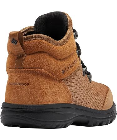 Columbia Fairbanks Mid Big Kid Boots | Elk/Black | Sizes 4 Big Kid | Unisex-Child 8-12 Years - Buy Online on GoSupps.com