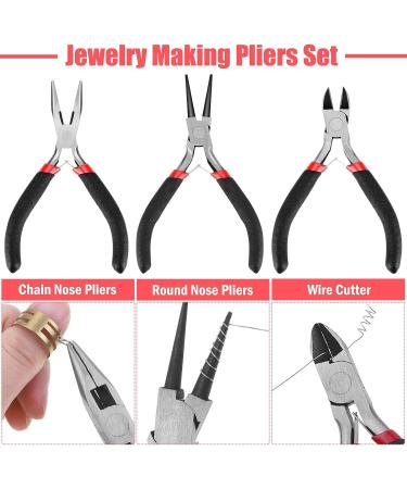 Thrilez Wire Wrapping Jewelry Making Kit with Pliers, Tools, and Findings - Ideal for Beading, Repair, and Craft Projects - Buy Online on GoSupps.com