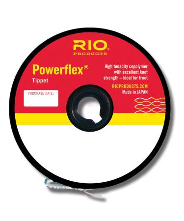 Rio Fly Fishing Tippet PowerfleX-.013 Tippet 30yd 20Lb Fishing Tackle, Clear