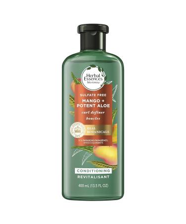 Herbal Essences Bio: Renew Aloe + Mango Conditioner for Curly Hair - 13.5 Fl Oz & 5.5 Fl Oz | Hydrating & Nourishing Formula - Buy Online on GoSupps.com