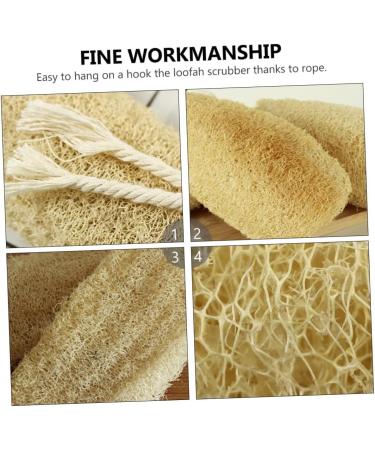Beavorty Natural Loofah Bath Towel & Sponge | Body Scrubber for Deep Cleaning & Exfoliating | 1pc Loofah Bath Tool for Spa Experience - Buy Online on GoSupps.com
