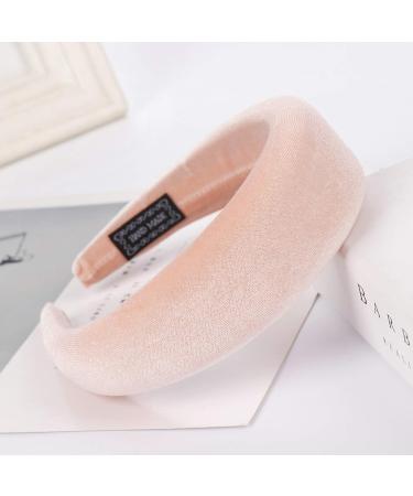 Shop Llio 11 Colors Women s Padded Glitter Headband | Vintage Candy Color Thick Hairband for Parties - Stretchy & Comfortable - Buy Online on GoSupps.com