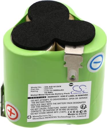 520103 900055102 3000mAh Battery Compatible with Liliput AG1413 Classic & FL36 - 3.6V | Worldwide Shipping - Buy Online on GoSupps.com