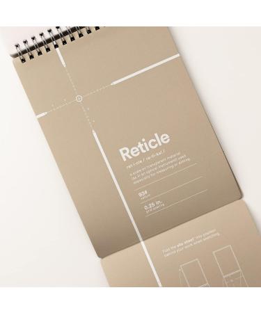 Trace Sketchbook (1 Pack) || 30X40 Design Workshop || Vellum Paper - Reticle Grid - Double-Ring - 75 Sheets  A5 (5.8 x 8.3)  - Buy Online on GoSupps.com