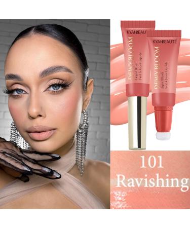 AMAZFLY Matte Liquid Blush Stick - Natural Creamy Formula - Cruelty-Free (101 Ravishing) - Buy Online on GoSupps.com