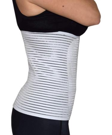 Abdominal Belt Post Operation | Unisex Compression Band for Post Birth Relief & Back Pain - Size S (White) - Buy Online on GoSupps.com