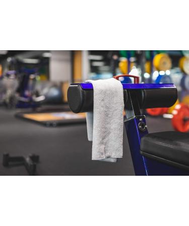 The Rag Company Sport & Workout Towel 3-Pack - Gym Exercise Fitness Spa - Ultra Soft 320gsm Microfiber - Fast Drying & Super Absorbent - 16in x 27in - Ice Grey - Buy Online on GoSupps.com
