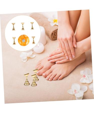 FOYTOKI 1 Set Manicure Practice Base Nail Stand Holder Nail Stand Display Manicure Practice Tools Manicure Training Holder Practice Nail Stand False Nail Stand Japanese Acrylic Resin 3.5x3.5cm As Shown - Buy Online on GoSupps.com