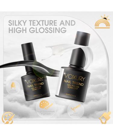 VOXURY 12Pcs Nude Pink Wine Gel Nail Polish Set | Long Lasting Classic Colors | Soak Off LED/UV Nail Lamp | 0.20 Fl Oz (Pack of 12) - Buy Online on GoSupps.com