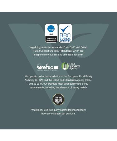 Vegetology Magnesium Supplements with Vitamin B6, 3-in-1 Complex, 60 Vegan Capsules, High Strength, Supports Energy, Muscle Function, and Overall Wellness, Age 11+ - Buy Online on GoSupps.com