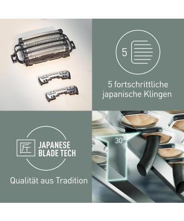 Panasonic WES9032Y1361 Replacement Blades & Shear Film for ES-LV97/ES-LV95/ES-LV81 - 5-Blade System Japanese Stainless Steel Waterproof - International Shipping Available - Buy Online on GoSupps.com