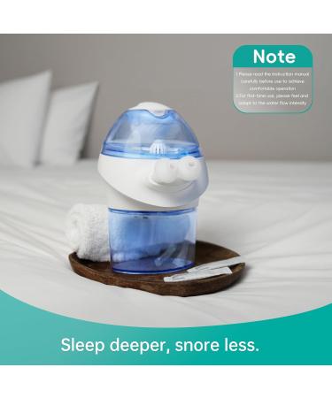 opove Nasal Irrigation System Sinus Rinse Kit with 1 Nose Cleaner & 15 Salt Packets Self-Cleaning & Automatic Waste Collection Rechargeable Sinus Rinse Bottle for Relieving Nasal Discomfort - Buy Online on GoSupps.com