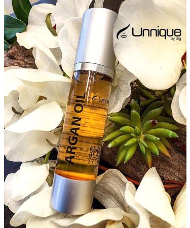 Buy UNNIQUE Pure Argan Oil for Hair - Frizz Control Hair Serum Instant Shine & Softness - Moroccan Argan Oil for All Hair Types - 1.7 FL OZ - Buy Online on GoSupps.com