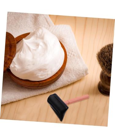 Angoily Leather Razor Carrying Bag - Fixed Blade Sheath & Storage Case for Men - Premium Razor Holder (6x4cm) - Buy Online on GoSupps.com