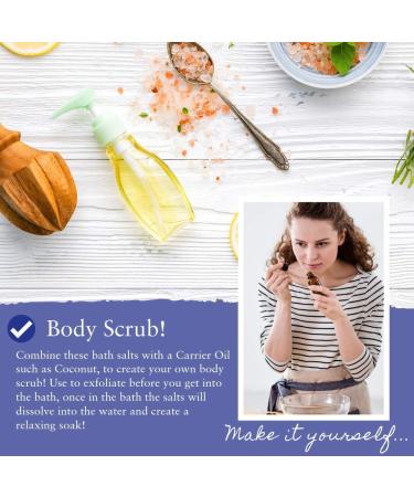 Absolute Aromas Relaxation Bath Salts 625g - Himalayan Salt Infused with Bergamot, Clary Sage, Lavender & Petitgrain Essential Oils - Natural Relaxation 625g - Buy Online on GoSupps.com
