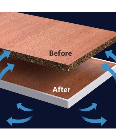 Self-Adhesive TPE Baby Edge Protection - 1 x9.8 & 25mm x 3m - Soft Foldable Durable Cabinet Repair | International Shipping - Buy Online on GoSupps.com