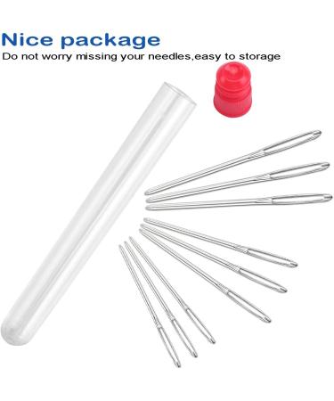 Large-Eye Blunt Needles - Stainless Steel Yarn Knitting Sewing Crafting Weaving Needles (9 Pieces) - Buy Online on GoSupps.com