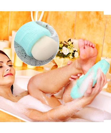 Exfoliating Mesh Soap Pouch - Bubble Foam Net for Body & Facial Cleaning | Random Colors - Pack of 10 - Buy Online on GoSupps.com
