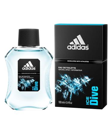 Adidas Ice Dive By Adidas For Men Eau De Toilette Spray 3.4 Fl Oz Bottle