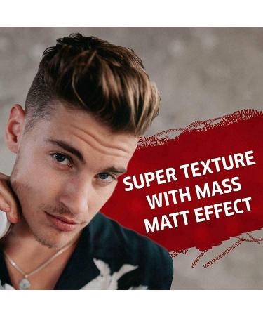 Wella Shockwaves Go Matt Clay - Pack of 6 (Unscented 6 x 75 ml) | International Shipping Available - Buy Online on GoSupps.com