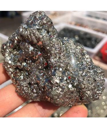 Gift for Family 1pc 200-600g Natural Iron Pyrite Cluster Crystal Stone Rough Display Specimen Minerals Natural Quartz Crystals Decoration Lucky Stone QINTINYIN (Size : 200-300g) - Buy Online on GoSupps.com