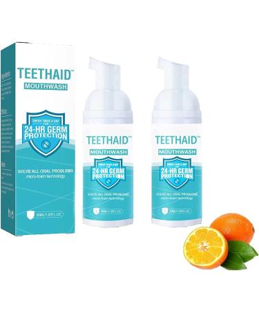 TEETHAID Mouthwash Foam | Calculus Removal, Teeth Whitening & More - Buy Online on GoSupps.com