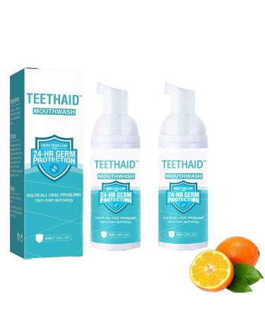 TEETHAID | Teethaid Mouthwash Foam  Calculus Removal  Teeth whitening Toothpaste  Healing Mouth Ulcers  Eliminating Bad Breath  Preventing and Healing Caries  Tooth Regeneration