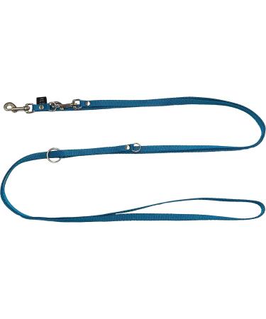 Elropet Adjustable Dog Leash for Small Dogs - Mini Double Linen 2m-5m (Turquoise) | 4-Fold 10mm - Buy Online on GoSupps.com